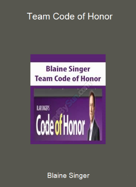 Blaine Singer- Team Code of Honor
