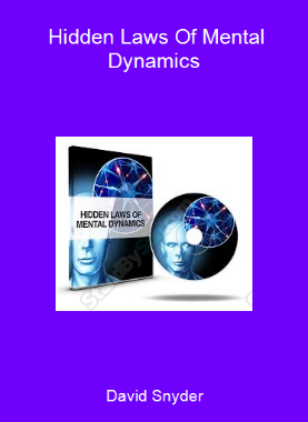 David Snyder - Hidden Laws Of Mental Dynamics