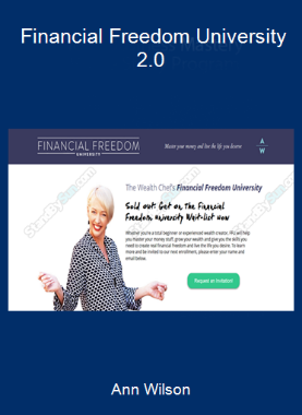 Ann Wilson - Financial Freedom University 2.0
