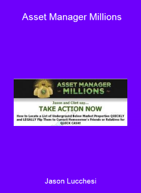 Jason Lucchesi - Asset Manager Millions
