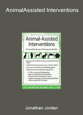 Jonathan Jordan - Animal-Assisted Interventions