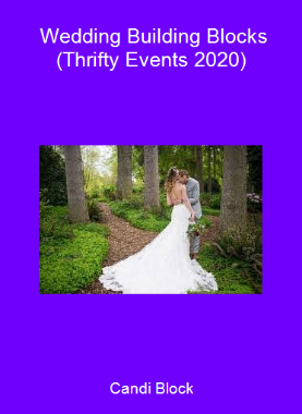 Candi Block - Wedding Building Blocks (Thrifty Events 2020)