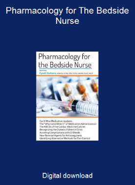 Pharmacology for The Bedside Nurse