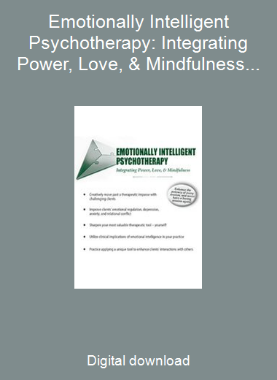 Emotionally Intelligent Psychotherapy: Integrating Power, Love, & Mindfulness