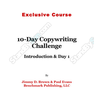 Jimmy D. Brown - 10 Day Copywriting Challenge