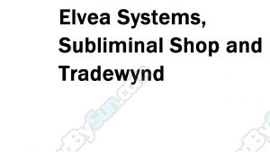 Elvea Systems, Subliminal Shop and Tradewynd - Emotional Healing & Pain Relief Aid