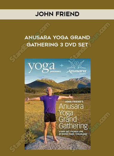  Anusara Yoga Grand Gathering 3 DVD Set-John Friend