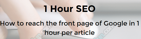 1 Hour SEO Become a Technical Marketer